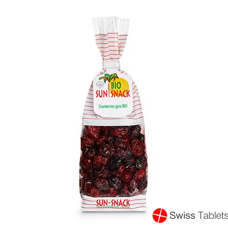 Sun Snack Cranberries Ganz Bio Beutel 200g buy online