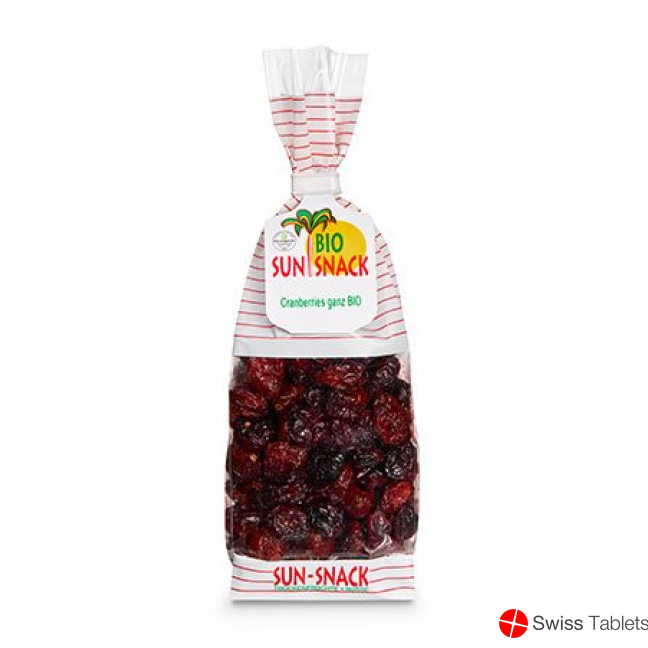 Sun Snack Cranberries Ganz Bio Beutel 200g buy online