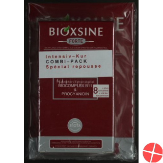 Bioxsine Combipack Forte Spray+shampoo 2 Stück