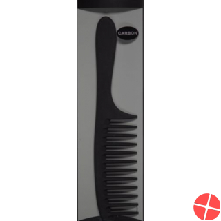 Herba Carbon Grip Comb Black