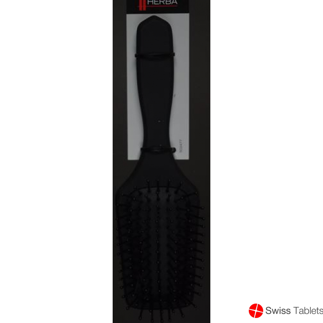 Herba Mini Hairbrush Softtouch Black buy online
