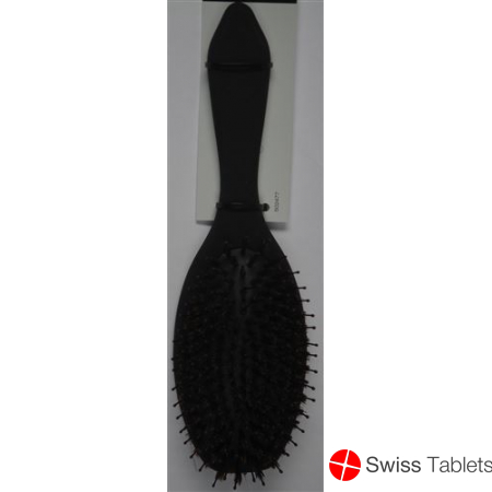 Herba Rundbürste Softtouch Nat-Polyamid Schw Oval buy online