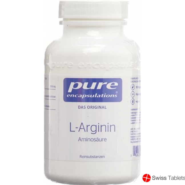 Pure L-arginin Kapseln Neu Dose 90 Stück buy online