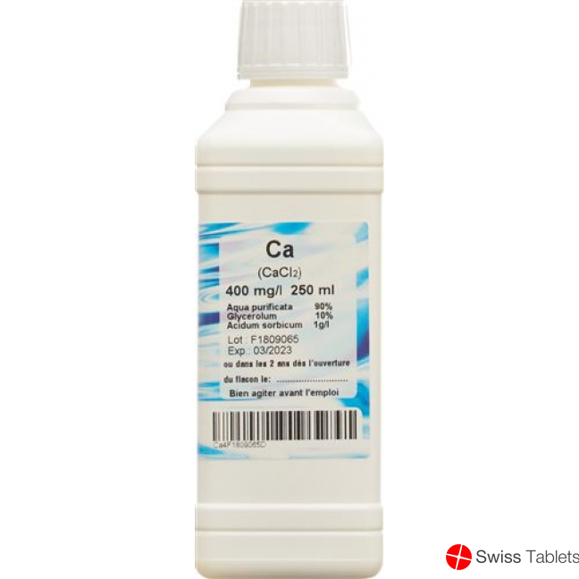 Oligopharm Calcium Lösung 400mg/l 1000ml buy online