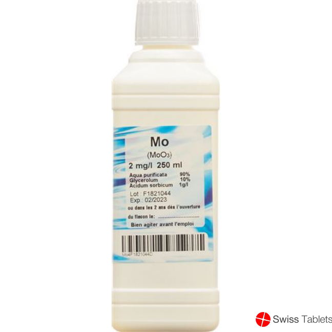 Oligopharm Molybdaen Lösung 2mg/l 500ml buy online