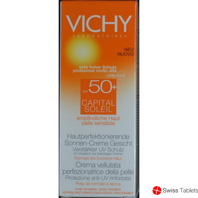 Vichy Capital Soleil Face Cream SPF 50+ Tube 50ml buy online