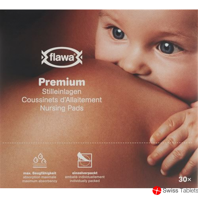 Flawa Loving Mum Classic nursing pads 30 pcs