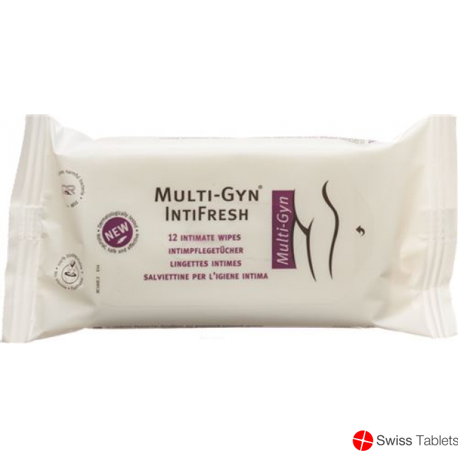 Multi-Gyn IntiFresh Intimate Wipes 15 x 12 pcs