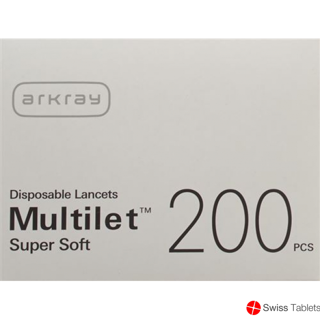 Multilet Super Soft lancets for multi Lancet 200 pcs
