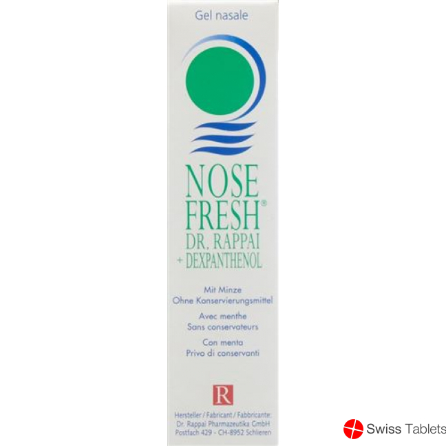 Nose Fresh + dexpanthenol nasal gel peppermint 10 g