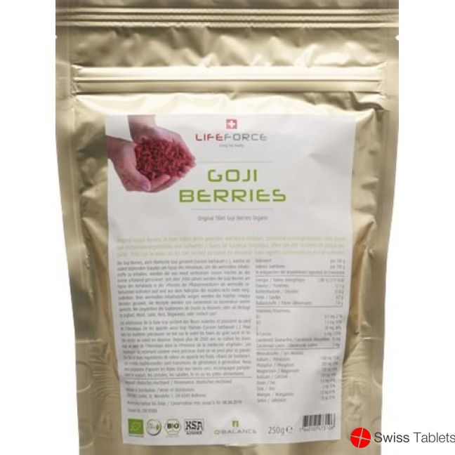 Qibalance Goji Berries dried Bio 10 kg