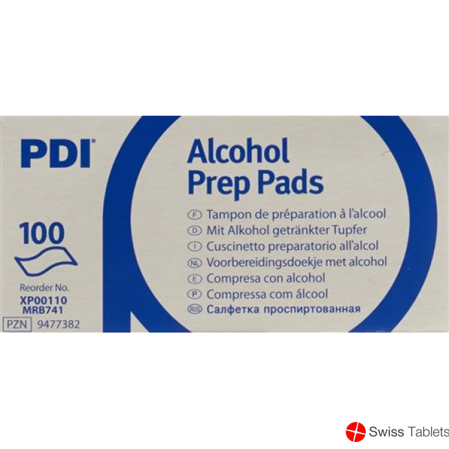 PDI alcohol swabs 100 pcs