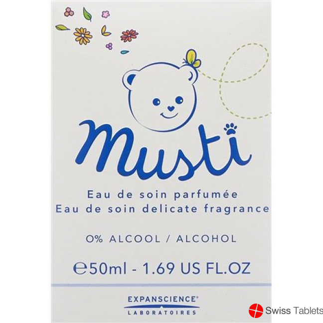 Mustela BB Musti care perfumed water Vapo 50 ml