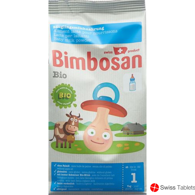 Bimbosan Bio 1 Baby formula refill 400 g