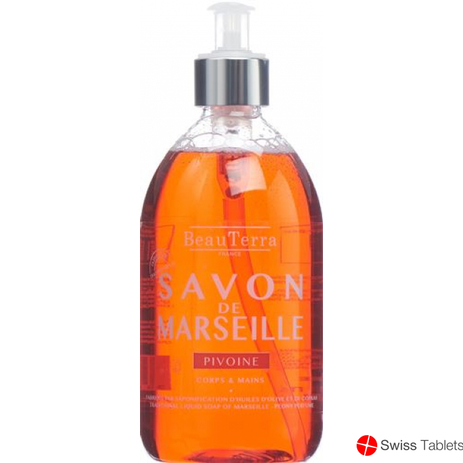 Beauterra Flüssigseife Marseille Pfingstro 500ml buy online