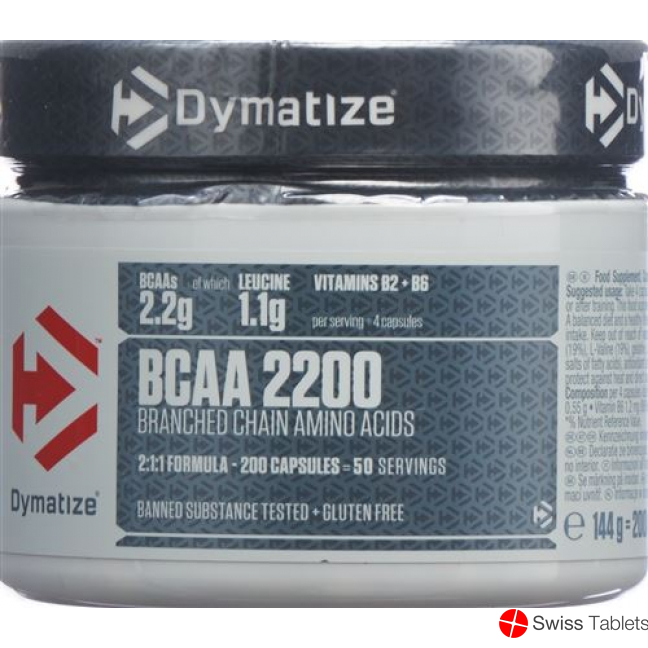 Dymatize Bcaa 2200 Caps 200 Stück buy online