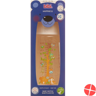 Bibi Flasche Natural Happiness 260ml 2+ Play