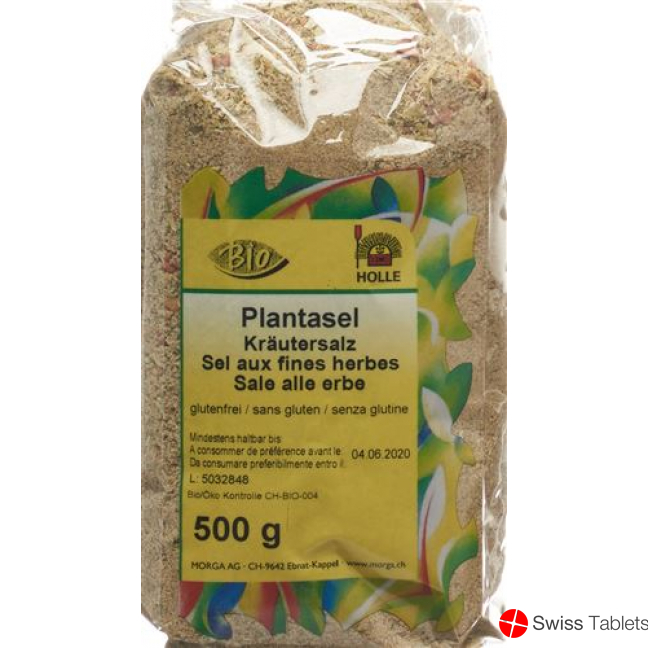 Holle Plantasel Kräutersalz Bio Dose 100g buy online