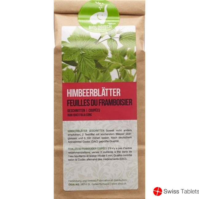 Dixa Himbeerblätter Dac Bio Geschnitten 1kg buy online