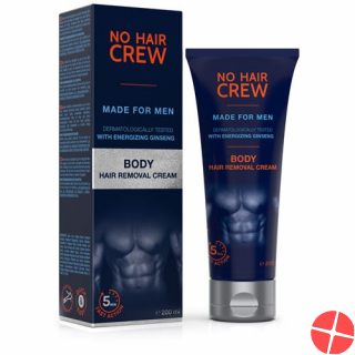No Hair Crew Körper-enthaarungscreme Männer 200