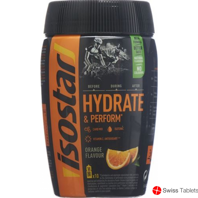 Isostar HYDRATE & PERFORM PLV Orange 800 g buy online