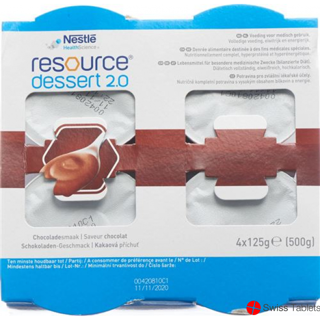 Resource Dessert 2.0 Schokolade 24 Cup 125g buy online
