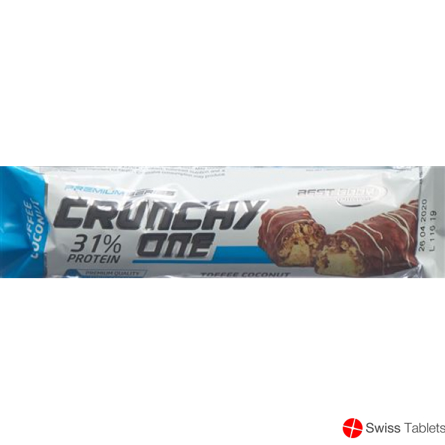 Best Body Crunchy One Bar Toffee Coconut 51g buy online