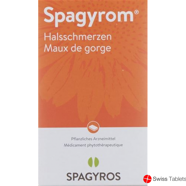 Spagyrom Halsschmerzen Lutschtabletten 22 Stück buy online