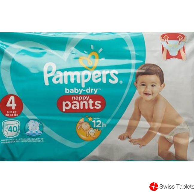 Pampers Baby Dry Pants Grösse 4 9-15kg Max Spar 41 Stück buy online
