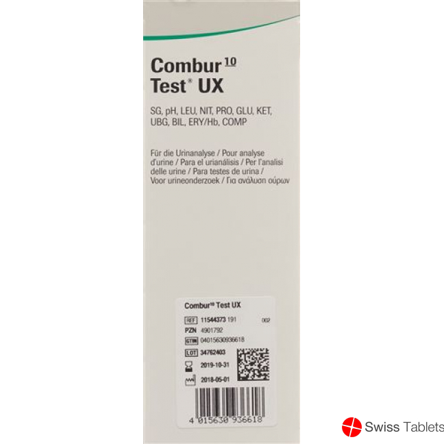 Combur 10 Test Ux Streifen 100 Stück buy online