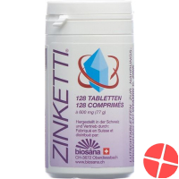 Biosana Zinketti Tabletten Dose 128 Stück