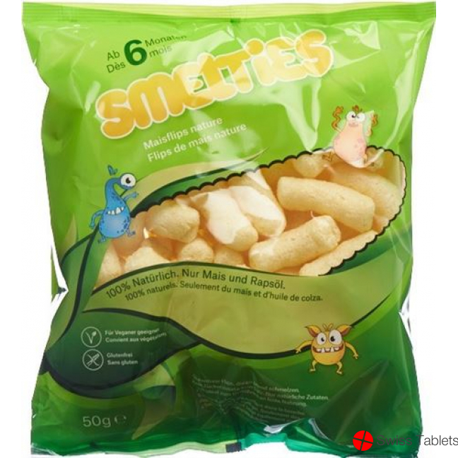 Smelties nature maize rods 27 x 50 g