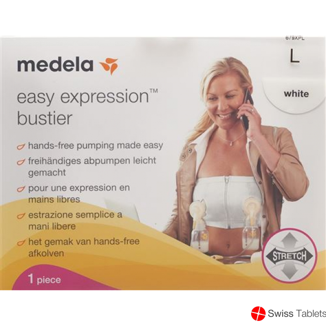 Medela Easy Expression Bustier L White buy online