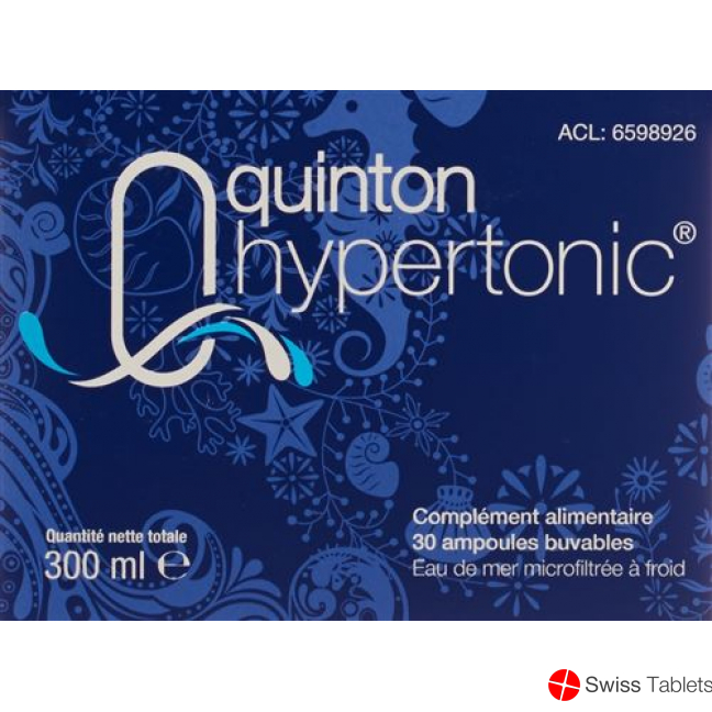 Quinton Hypertonic 21g/l Ampullen 24 Stück buy online