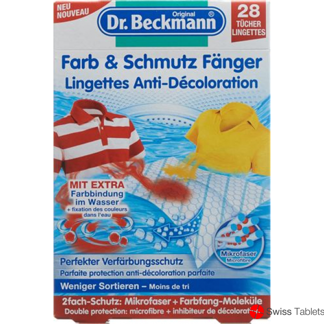 Dr. Beckmann Farb- und Schmutzfaenger Mikrof 22 Stück buy online