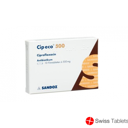 Cip Eco Filmtabletten 500mg 20 Stück buy online
