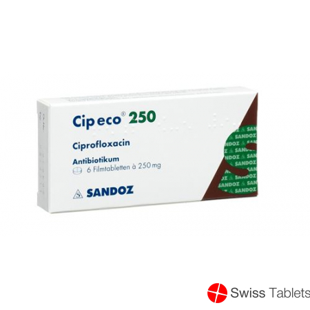 Cip Eco Filmtabletten 250mg 10 Stück buy online