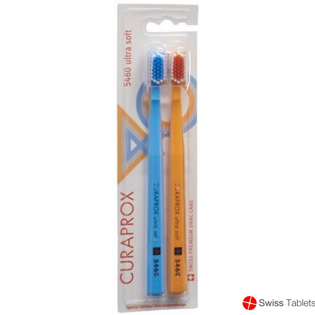 Buy online Curaprox Cs 5460 Duo 40 Years Retro Ed Bl/ge 2 Stück at ...