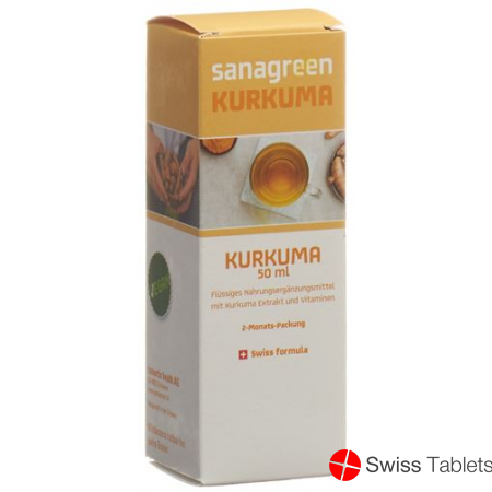 Kurkuma Sanagreen Mizell Curcuma Longa Extr 9ml buy online
