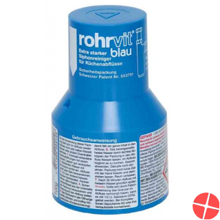 Rohrvit Ablaufreiniger Granulat Blau Dose 450g