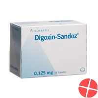 Digoxin Sandoz Tabletten 0.125mg 100 Stück