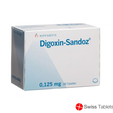 Digoxin Sandoz Tabletten 0.125mg 100 Stück buy online