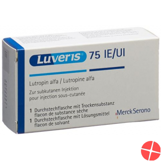 Luveris Trockensubstanz 75 Ie C Solv Durchstechflasche 10 Stück