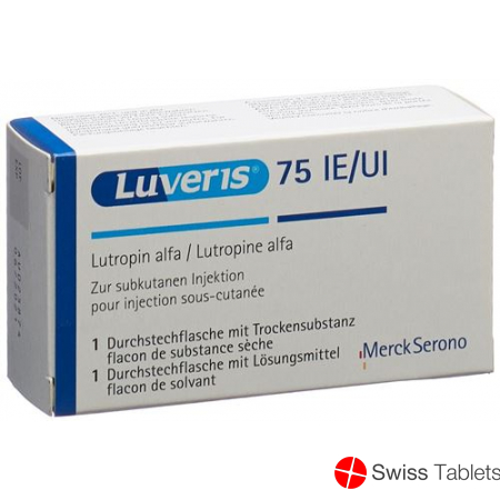 Luveris Trockensubstanz 75 Ie C Solv Durchstechflasche 10 Stück buy online
