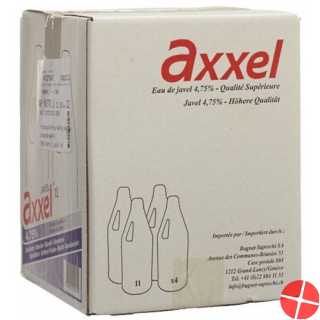 Axxel Javel Flüssig 4.75% Classic Flasche 1L
