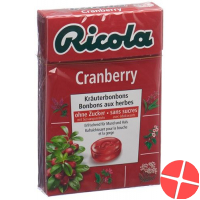 Ricola Cranberry Bonbons Oz M Stevia Box 50g