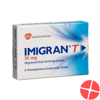 Imigran T Filmtabletten 50mg 12 Stück