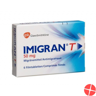 Imigran T Filmtabletten 50mg 12 Stück