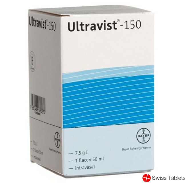 Ultravist Injektionslösung 150mg Flasche 200ml buy online