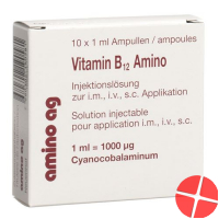 Vitamin B12 Amino Injektionslösung 1000mcg 100 Ampullen 1ml
